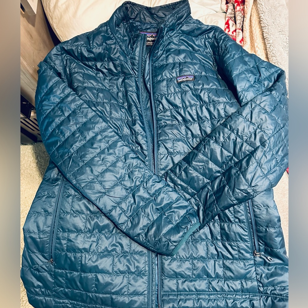 Mens XXL Marine Blue Patagonia Sweater Jacket